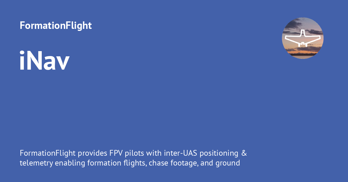iNav - FormationFlight